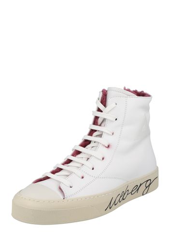 ICEBERG Sneaker alta 'ATENA'  bacca / bianco