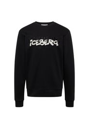 ICEBERG Felpa  nero / bianco