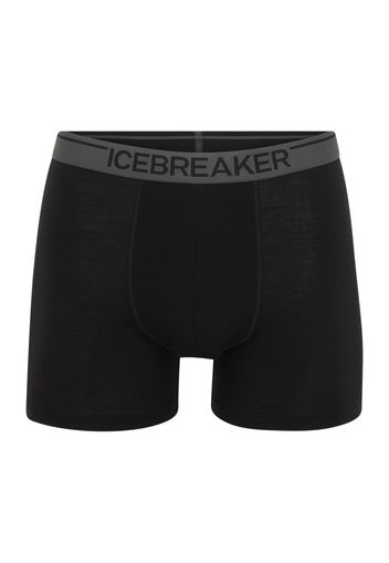 ICEBREAKER Pantaloncini intimi sportivi 'Anatomica'  grigio / nero