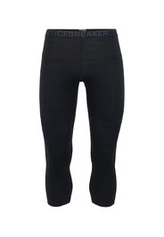 ICEBREAKER Pantaloni sportivi '200 Oasis'  nero / grigio