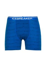 ICEBREAKER Pantaloncini intimi sportivi 'Anatomica'  blu / bianco / nero