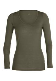 ICEBREAKER Base layer 'Siren'  verde scuro