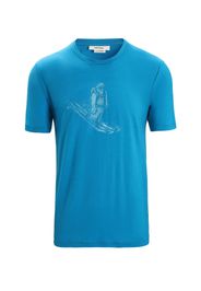 ICEBREAKER Maglia funzionale  blu / blu pastello