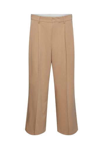 IIQUAL Pantaloni con pieghe 'JAMES'  beige scuro