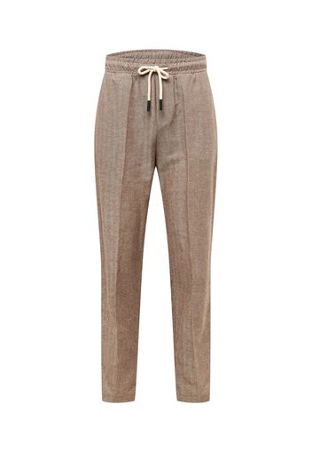 IMPERIAL Pantaloni con piega frontale  beige scuro