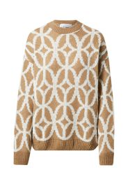 In The Style Pullover 'LORNA'  camello / bianco