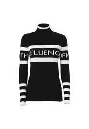 Influencer Pullover  nero / bianco