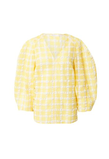 InWear Camicia da donna 'Malva'  giallo / bianco