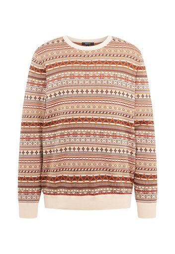 Iriedaily Pullover 'Mineo'  beige / ruggine / marrone scuro / zafferano