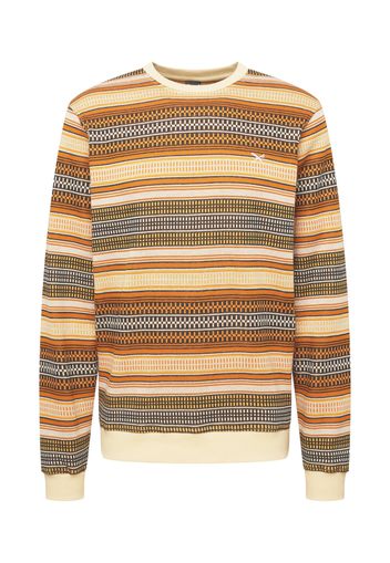 Iriedaily Pullover 'Santo'  beige / caramello / marrone scuro / giallo