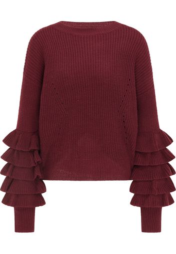 IZIA Pullover  rosso scuro