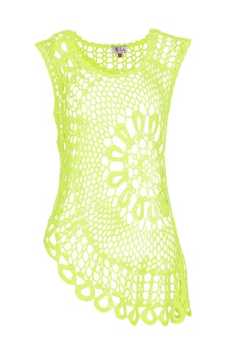 IZIA Top in maglia  giallo neon