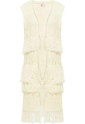 IZIA Gilet  bianco lana