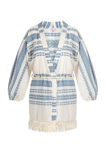 IZIA Kimono  marino / bianco naturale