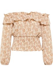 IZIA Camicia da donna 'Gaya'  beige chiaro / camoscio