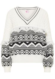 IZIA Pullover  nero / bianco