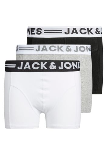 Jack & Jones Junior Pantaloncini intimi  bianco / nero / grigio