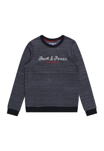 Jack & Jones Junior Felpa  blu sfumato / bianco / rosso