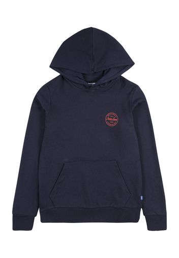 Jack & Jones Junior Felpa 'Shark'  navy / arancione