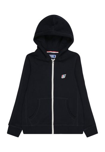 Jack & Jones Junior Giacca di felpa 'SLOPE'  navy / blu cielo / rosso / bianco