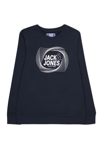 Jack & Jones Junior Felpa 'LUCA'  navy / bianco