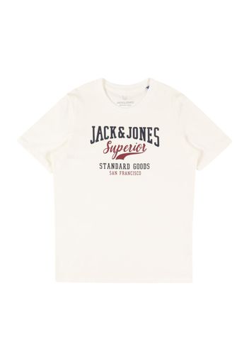 Jack & Jones Junior Maglietta  rosso / nero / bianco