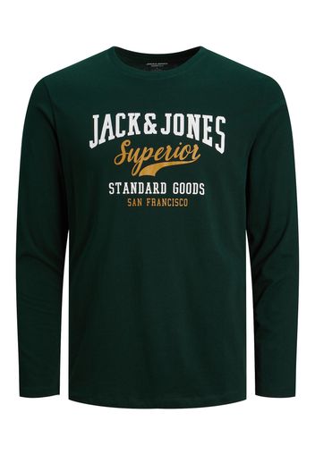 Jack & Jones Junior Maglietta  giallo / verde / bianco