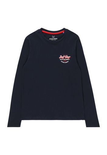 Jack & Jones Junior Maglietta 'ANDY'  blu notte / rosso / bianco