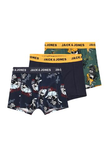 Jack & Jones Junior Pantaloncini intimi  blu notte / giallo / cachi / bianco