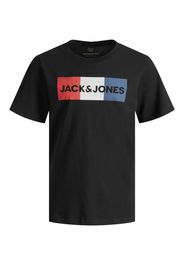 Jack & Jones Junior Maglietta  nero / bianco / rosso / blu