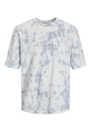 Jack & Jones Junior Maglietta  blu cielo / bianco / grigio