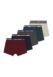 Jack & Jones Junior Pantaloncini intimi  beige sfumato / navy / grigio scuro / verde scuro / rosso vino