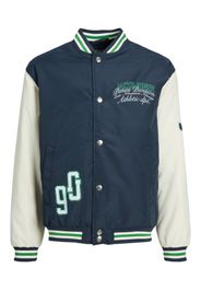 Jack & Jones Junior Giacca di mezza stagione 'Orathle'  crema / blu / marino / blu pastello / verde