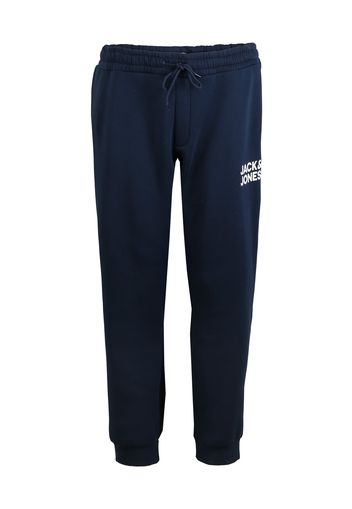 Jack & Jones Plus Pantaloni 'Gordon'  bianco / navy