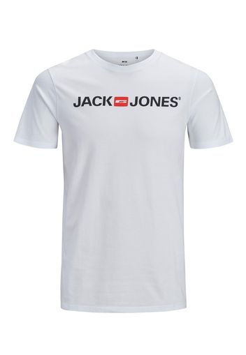 Jack & Jones Plus Maglietta  bianco / navy / granatina