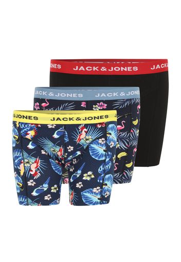 Jack & Jones Plus Boxer  navy / nero / rosso / giallo / rosa