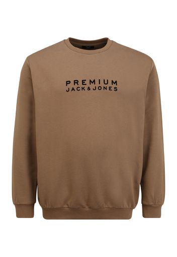 Jack & Jones Plus Felpa  cachi / nero