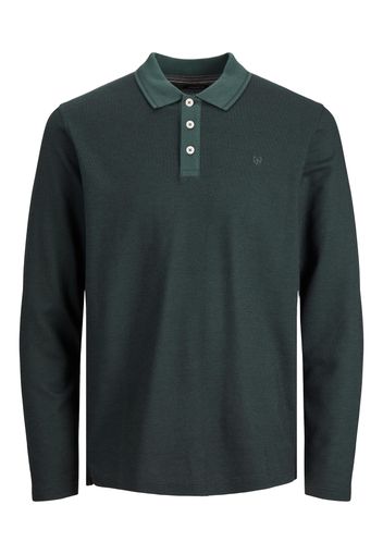 Jack & Jones Plus Maglietta 'Pikee'  verde scuro