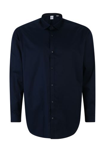 Jack & Jones Plus Camicia 'CARDIFF'  navy