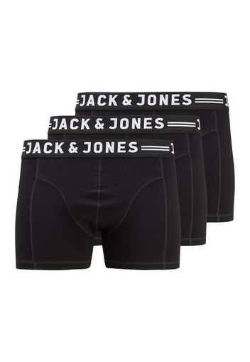 Jack & Jones Plus Boxer 'Sense'  nero / bianco