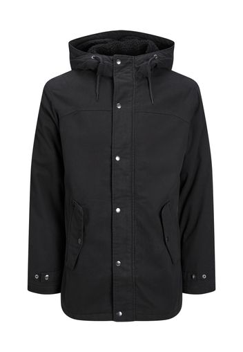 Jack & Jones Plus Parka invernale 'State'  nero