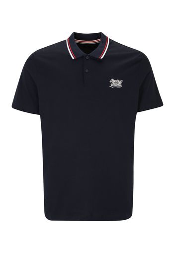 Jack & Jones Plus Maglietta 'TREVOR'  navy / rosso / bianco