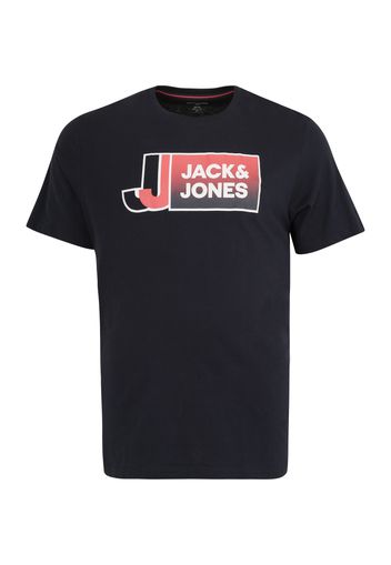 Jack & Jones Plus Maglietta  marino / rosso / bianco