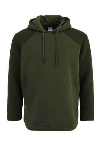 Jack & Jones Plus Felpa  verde scuro