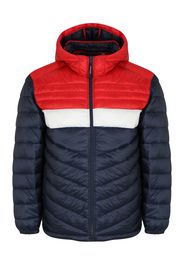 Jack & Jones Plus Giacca di mezza stagione 'HERO'  blu scuro / bianco / rosso