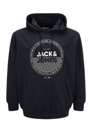 Jack & Jones Plus Felpa 'RALF'  navy / offwhite