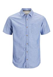 Jack & Jones Plus Camicia  blu / blu chiaro