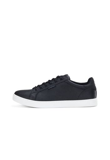 JACK & JONES Sneaker bassa 'JFWTRENT PU NOOS'  bianco / nero