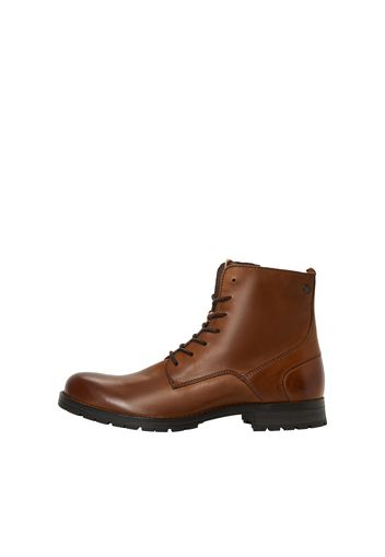 JACK & JONES Boots stringati 'JFWORCA'  cognac