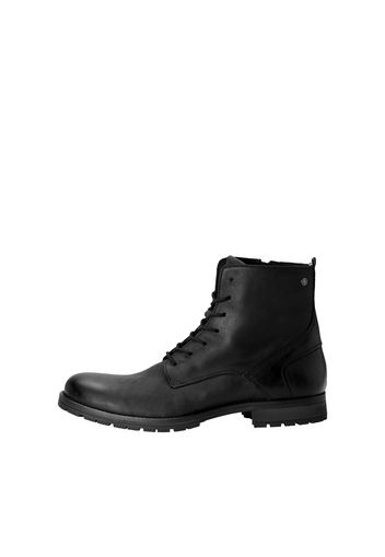 JACK & JONES Boots stringati 'Orca'  nero